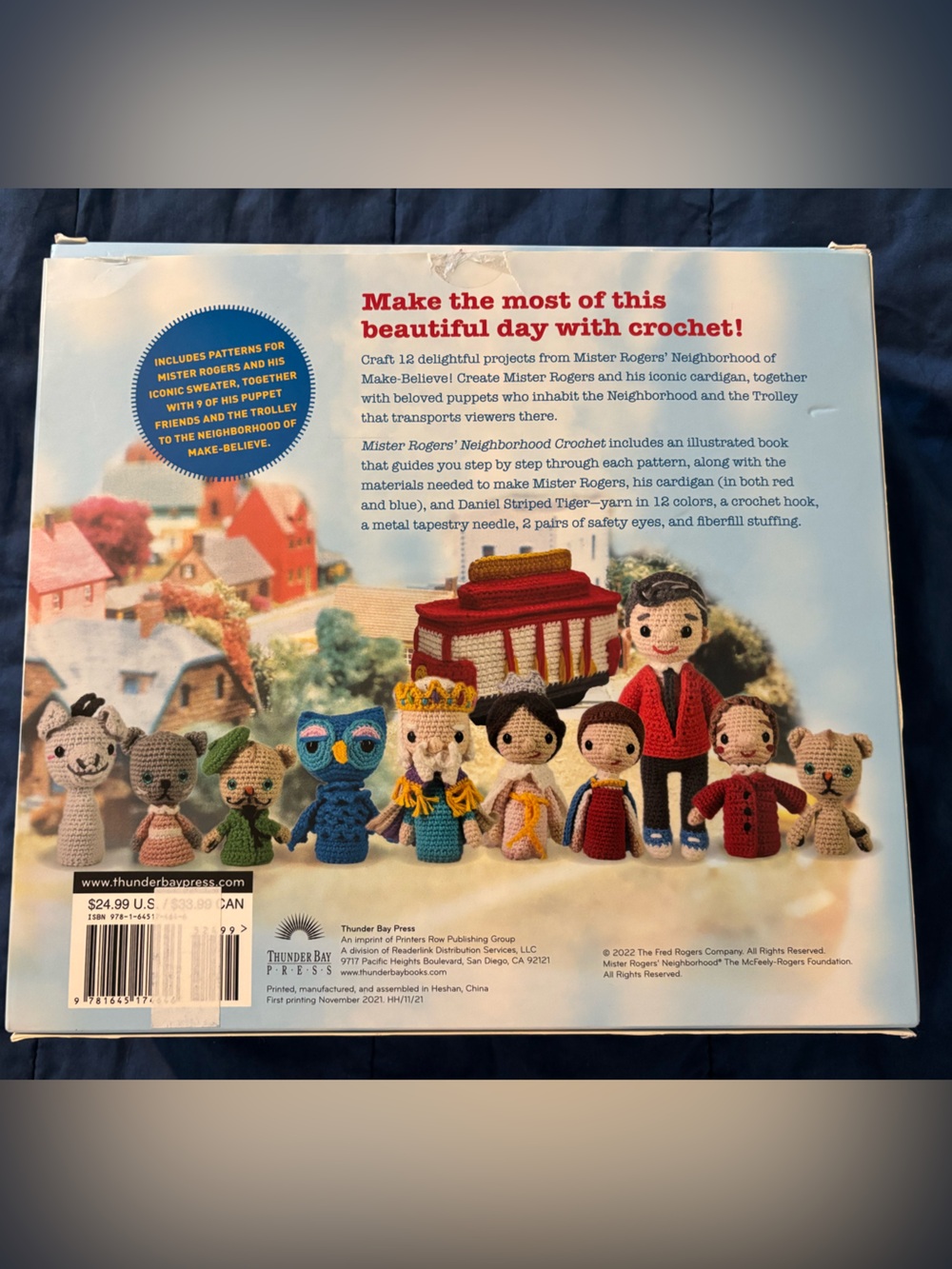 Mister Rogers' Neighborhood Crochet Kit - Picture 2 of 4